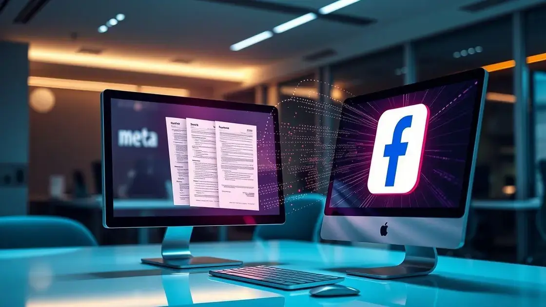 Como Meta e empresas de impostos compartilharam informações