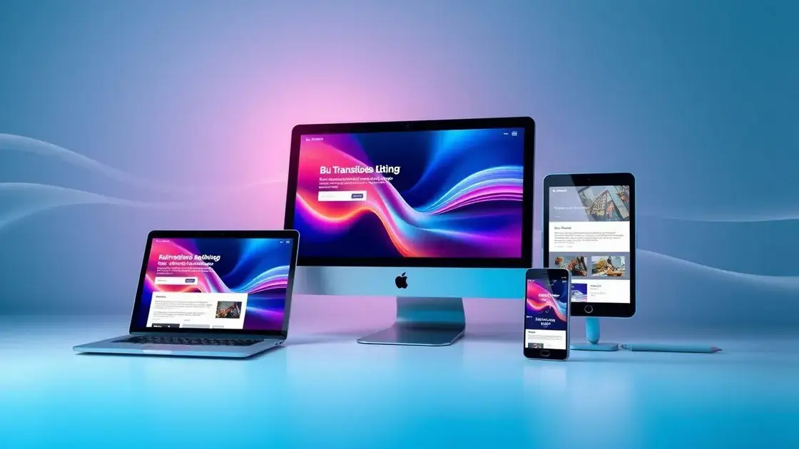 Impacto das transições no design responsivo