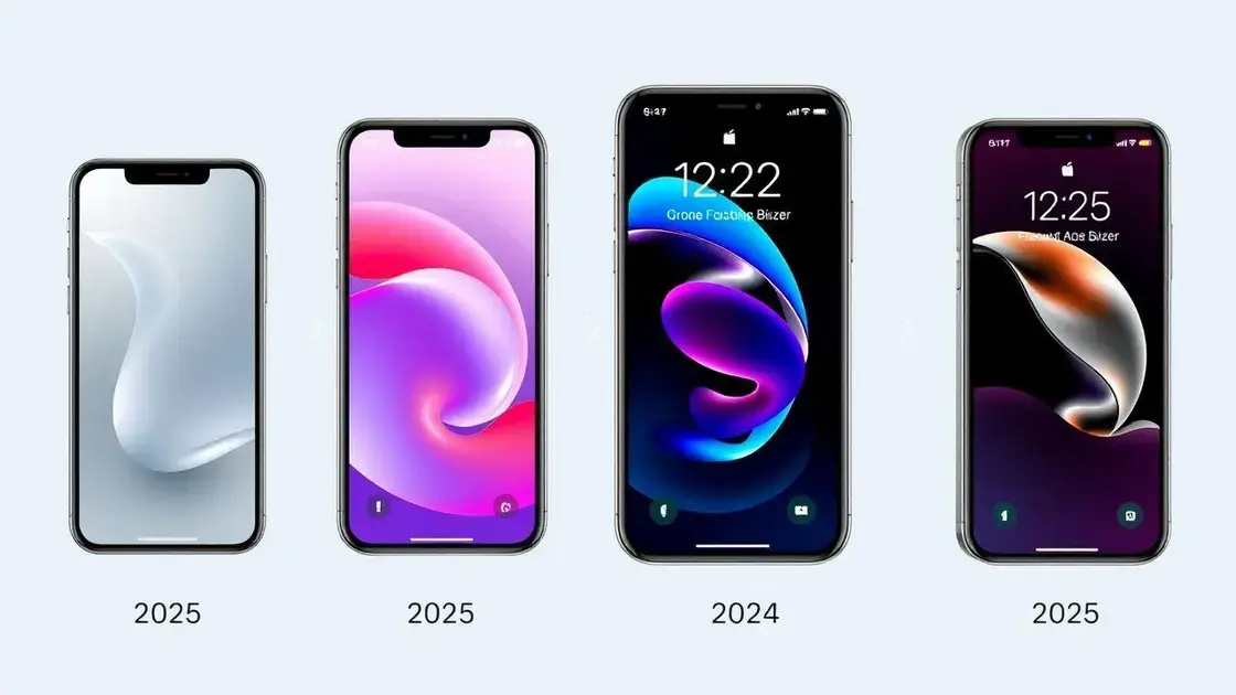 A evolução do efeito na iOS da Apple até 2025