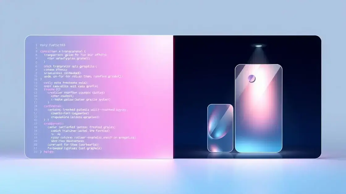 Como implementar glassmorphism em apps e websites