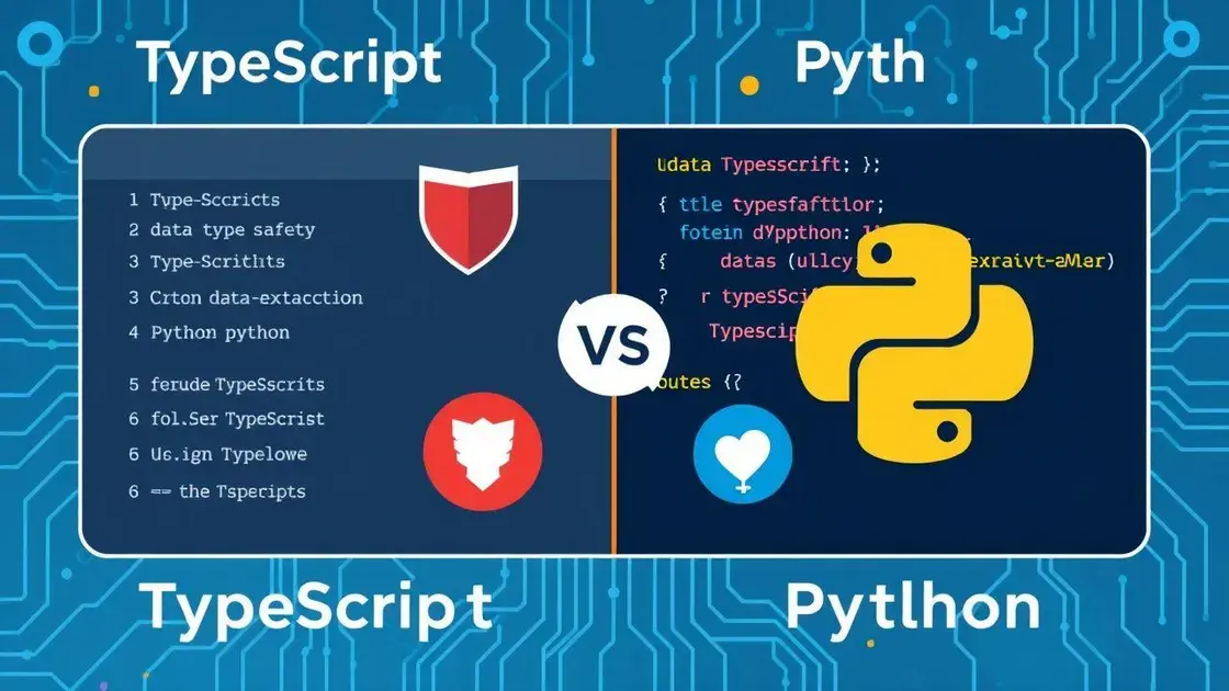 Comparativo entre TypeScript e Python para ETL