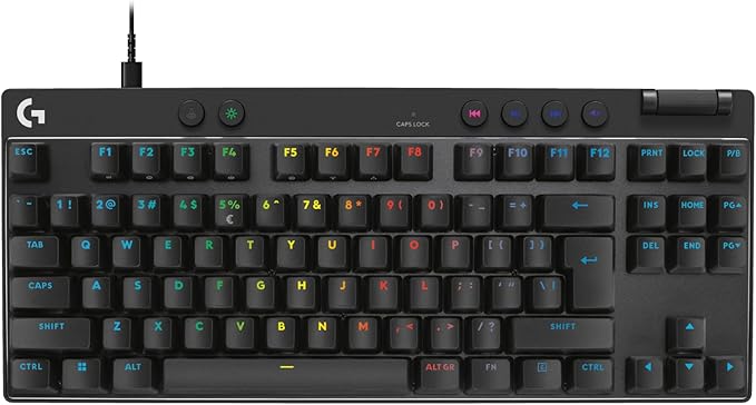 Comprar Teclado Gamer Com Fio Logitech G PRO X TKL RAPID com layout US, Switches Magnético- analógicos, Modo Rapid Trigger, Acionamento Ajustável, e RGB LIGHTSYNC