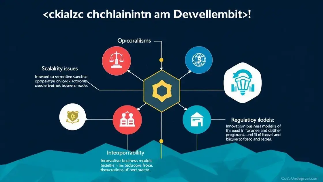 Desafios e oportunidades no desenvolvimento de blockchain